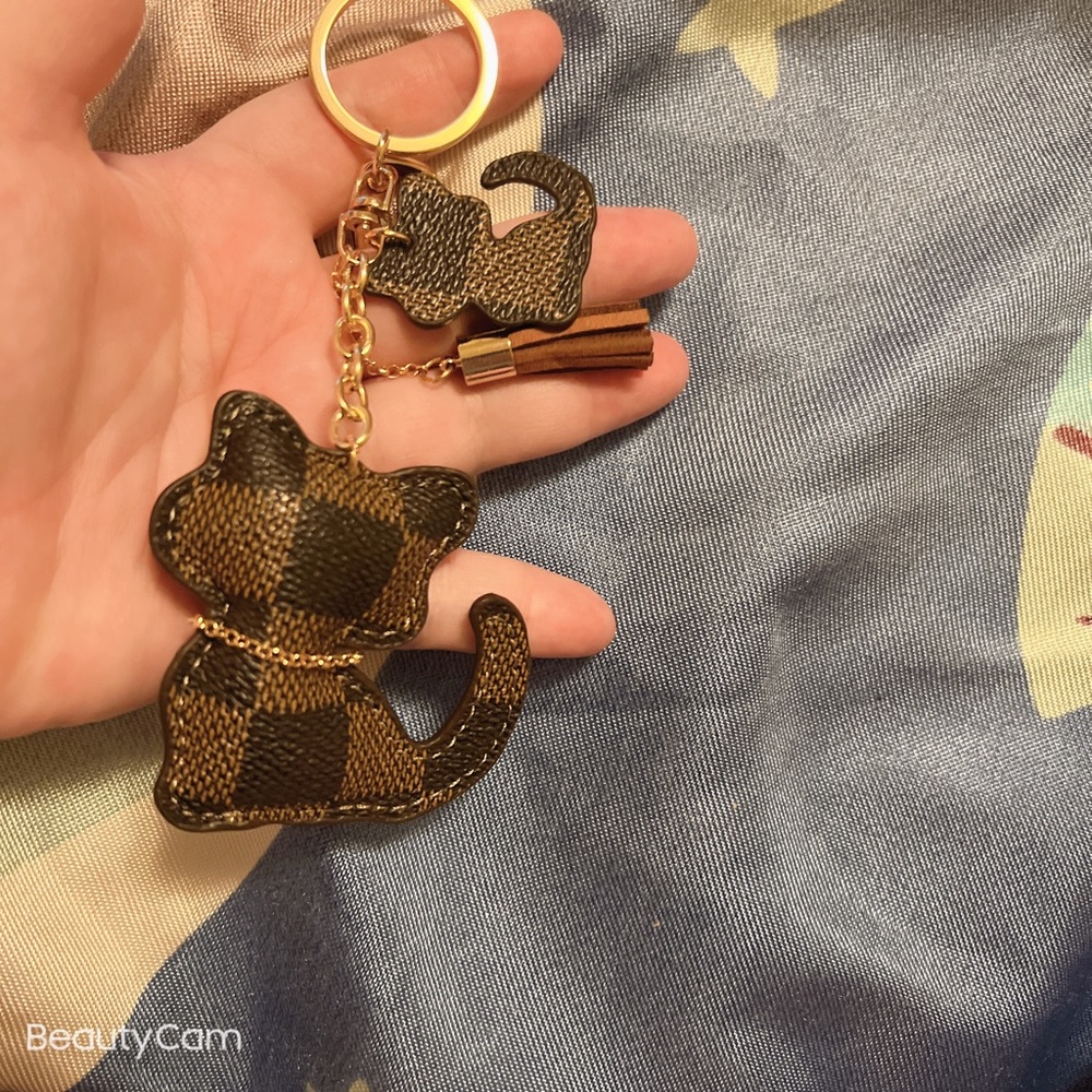 Cat keychain